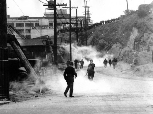 1934 Waterfront strike, Rincon Hill, San Francisco