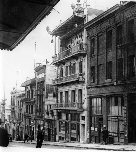 San Francisco Chinatown street scene