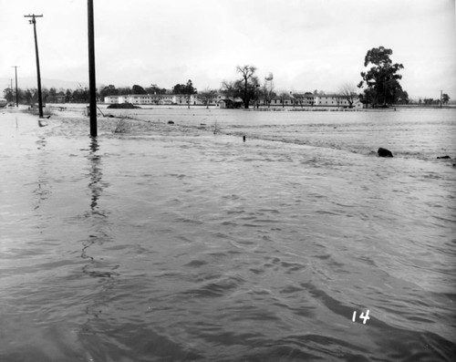 1952 Flooded Campus of Agnews State Hospital