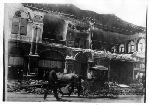 1906 Earthquake damaged Home Union building
