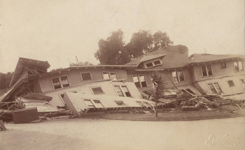 1906 earthquake damage Hotel Vendome Annex