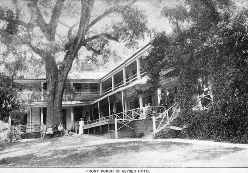 1890 Geyser Hotel, Sonoma County