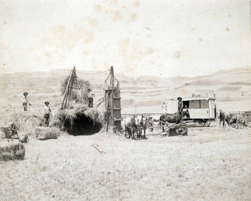 1891 Haypress on Santa Clara County ranch