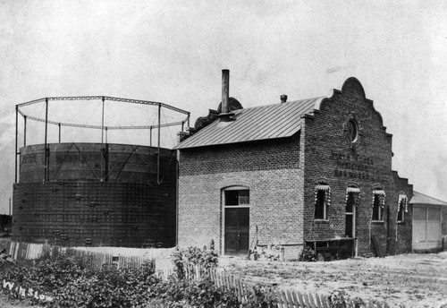 1905 Santa Clara Municipal Gas Works