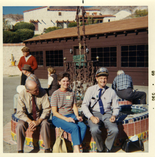 1968 Three Argonaut members in Santa Barbara