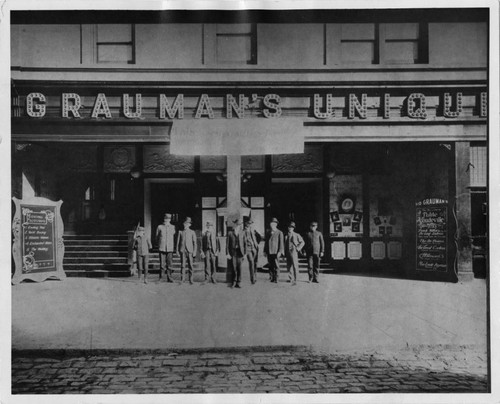 1903 Grauman's Unique Theatre