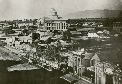 1868, San Jose, Aerial photograph