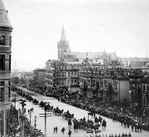 President Theodore Roosevelt in San Francisco