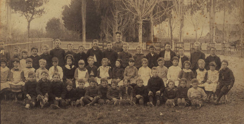 1888 Willow Glen Grammar School students