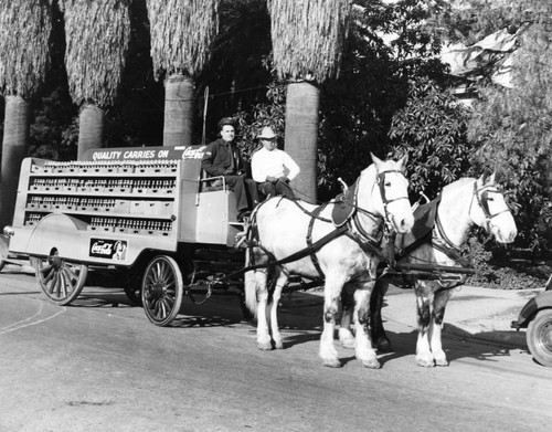 1940 Coca-Cola delivery wagon