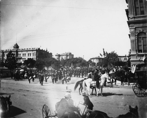 1890 parade in San Jose