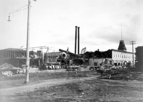 1906 Earthquake damage in Santa Clara