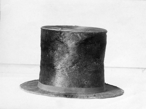 1900 James Lick's silk hat