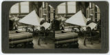 1913, West Alhambra, California, wool production