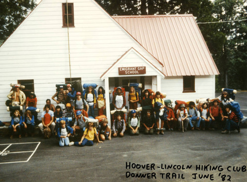 1982 Hoover-Lincoln Hiking Club