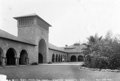 1900 Stanford University, West Arch