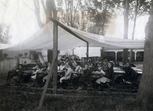 1906 Earthquake Open air school