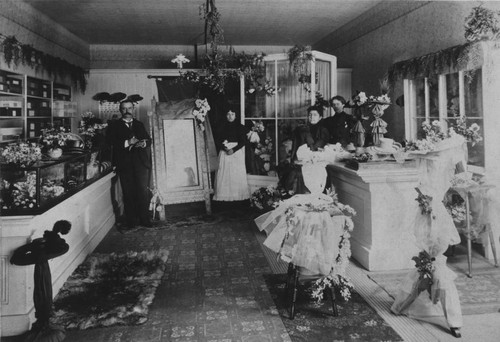 Ricketts' Millinery Shop interior