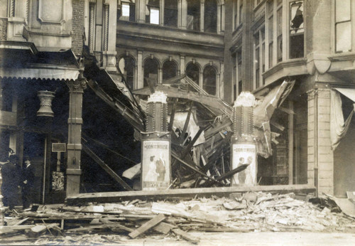 1906 Earthquake damaged Victory Theatre