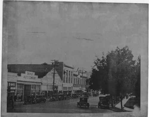 1925, San Jose, Market Street south of San Fernando Street