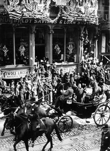 President Theodore Roosevelt in San Francisco