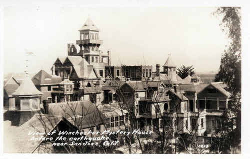 Winchester Mystery House before the 1906 Earthquake