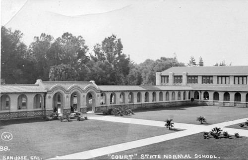 State Normal School Main Entrance