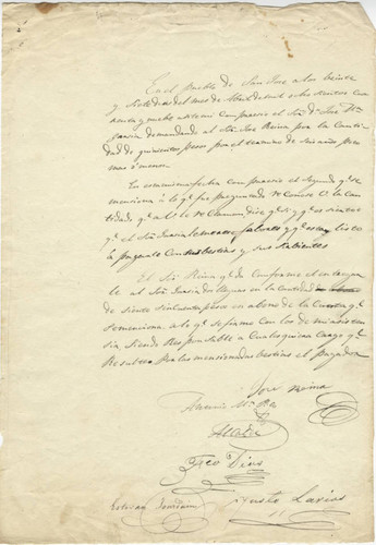 Pueblo de San Jose Alcalde Correspondence