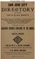 1903 San Jose City Directory - Business Classified Section