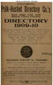 1909 San Jose City Directory - Business Classified Section