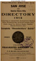 1915 San Jose City Directory - Business Classified Section