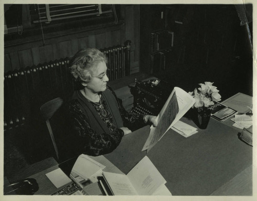 1943, Edith Daley, Head Librarian