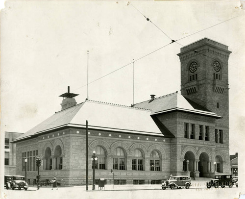 1935, Old Post Office building, Northwestern view
