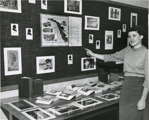 1951, Old Post Office building, Music Room Display