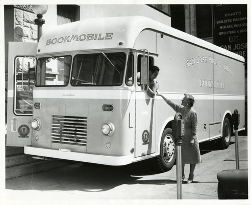 1958 San Jose Public Library Bookmobile