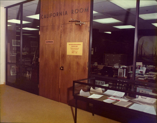 1974 King Library California Room