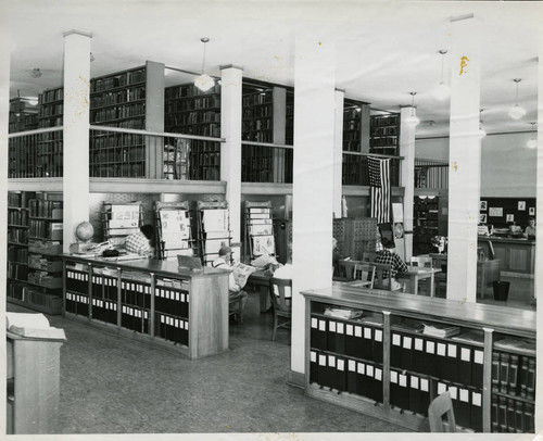 1952, Old Post Office building, Market and San Fernando, interior