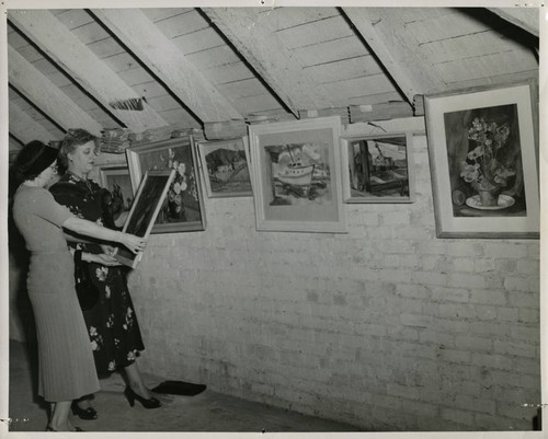 1957, Old Post Office building, Members of San Jose Artists Guild