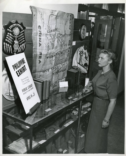 1952, Old Post Office building, Philippine Exhibit