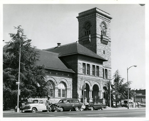 1963 Western view of the main San Jose Public Library