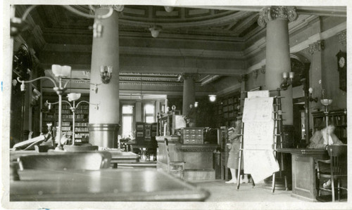 1907, San José Carnegie, Reading Room