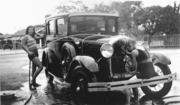 Shades of Kern County, Taft - Car Washing