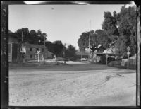 Immigration office and surrounding buildings, Campo, [1927?]