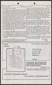 Inyo County News-Letter April 10, 1978