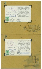 1942 Epic Poem Booklet Given to Ellen McFarland About Her Time at Manzanar