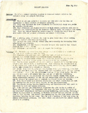 1942 Bulletin for Tutors Teaching Summer Classes at Manzanar During it's First Summer