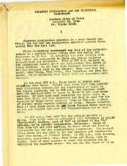 1943 Lecture by Choyei Kondo Held at Manzanar