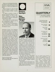 Los Angeles County Museum Quarterly 1970 v.8 n.4