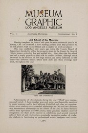 Museum Graphic 1927 v.I supplement 2