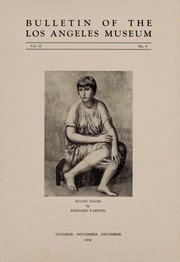 Bulletin of the Los Angeles Museum 1938 v.II n.4